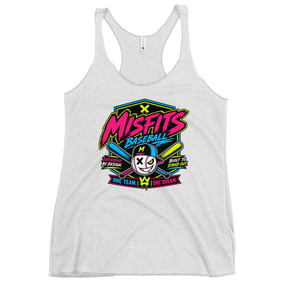 Performance | Thin Racerback Tank Top | Misfits Baseball | Valor Logo