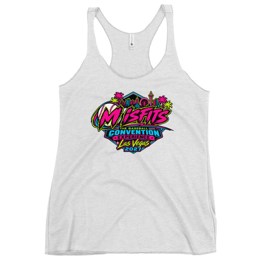 Performance | Thin Racerback Tank Top | Misfits Baseball | Crest Logo