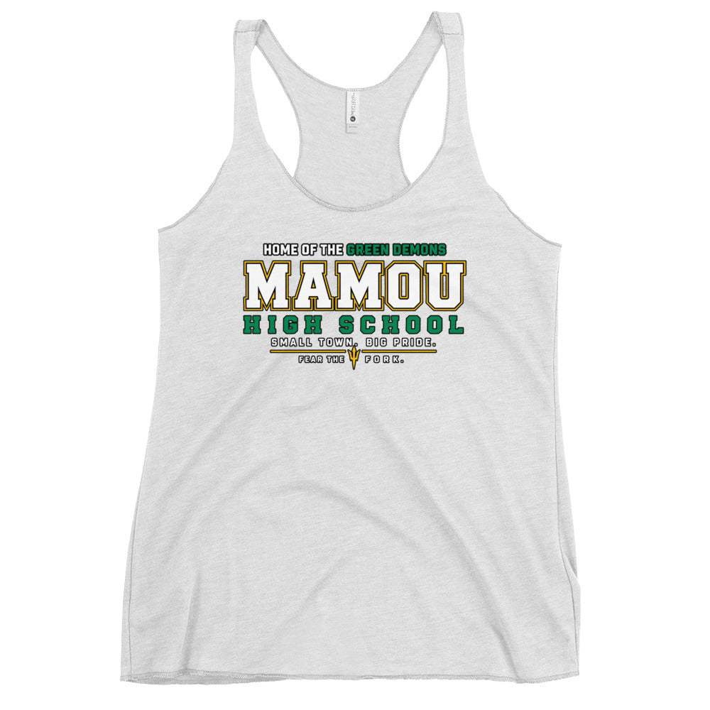 Performance | Thin Racerback Tank Top | Mamou High School | Vanguard Logo