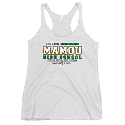 Performance | Thin Racerback Tank Top | Mamou High School | Vanguard Logo