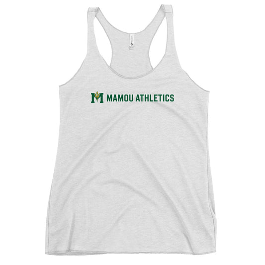 Performance | Thin Racerback Tank Top | Mamou High School | Emblem Logo