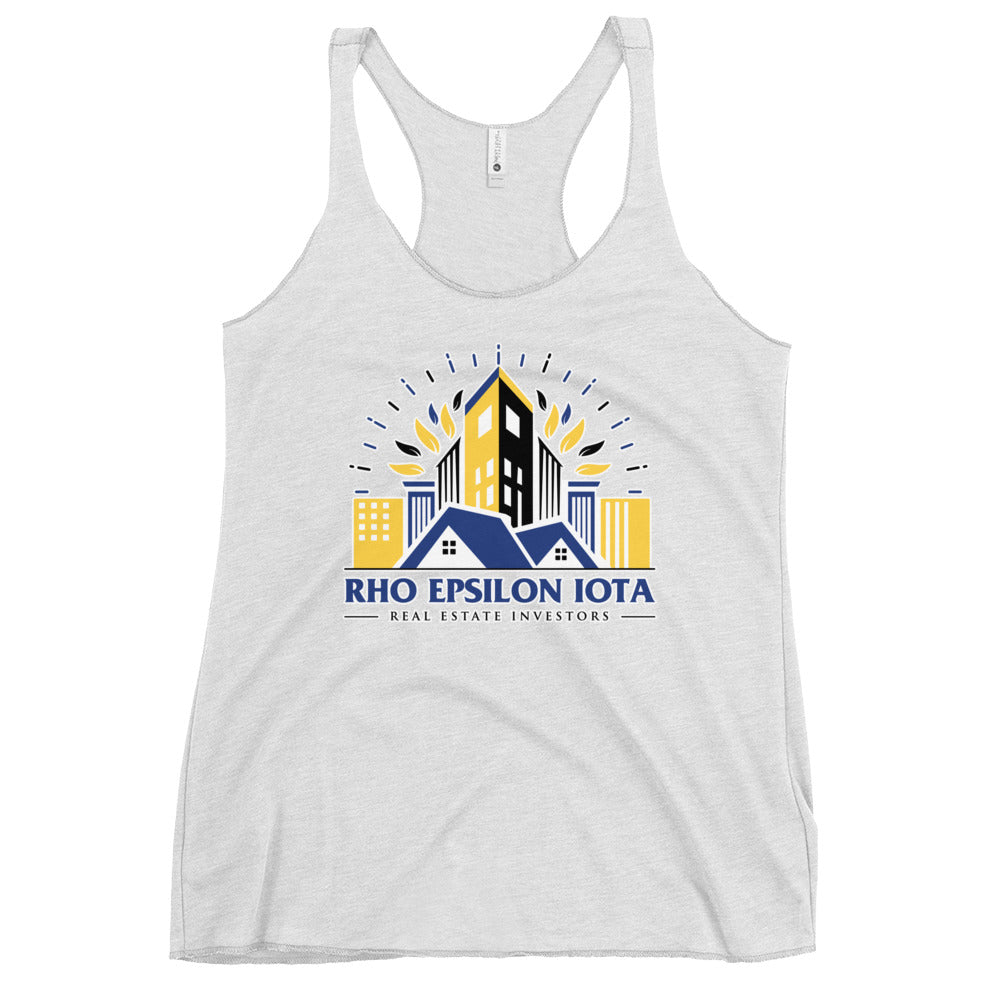 Performance | Thin Racerback Tank Top | Rho | Emblem Logo