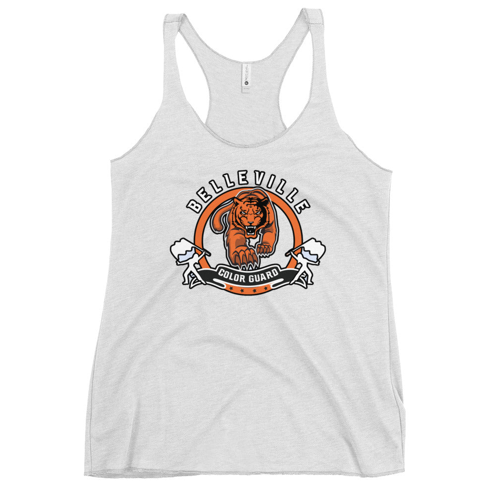 Performance | Thin Racerback Tank Top | Belleville Community Guard Programs | Vanguard Logo