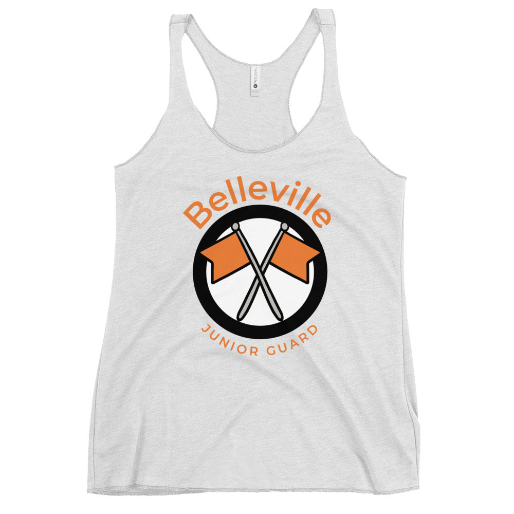 Performance | Thin Racerback Tank Top | Belleville Community Guard Programs | Crest Logo