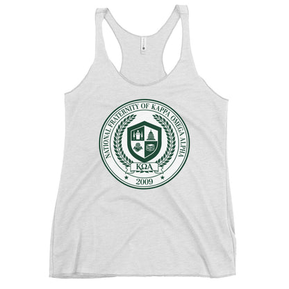 Performance | Thin Racerback Tank Top | Kappa Omega Alpha | Badge Logo