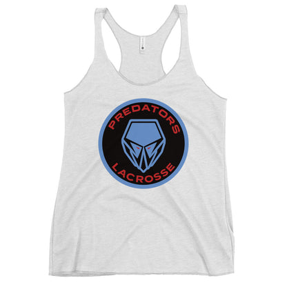 Performance | Thin Racerback Tank Top | Predators Lacrosse | Badge Logo