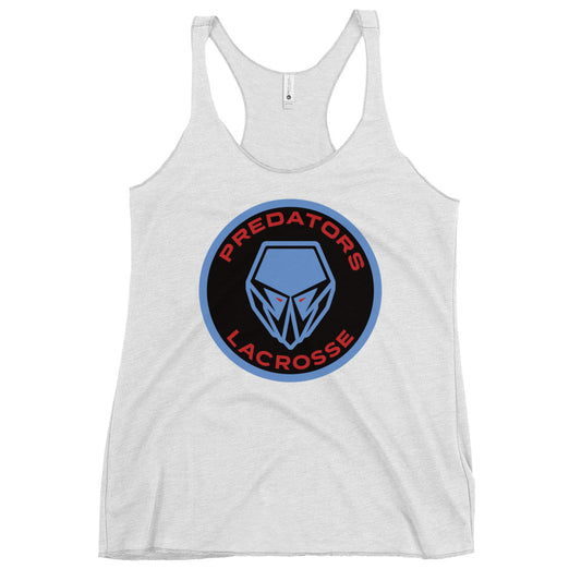 Performance | Thin Racerback Tank Top | Predators Lacrosse | Badge Logo