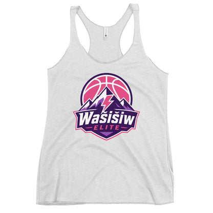 Performance | Thin Racerback Tank Top | Wašišiw Elite | Emblem Logo