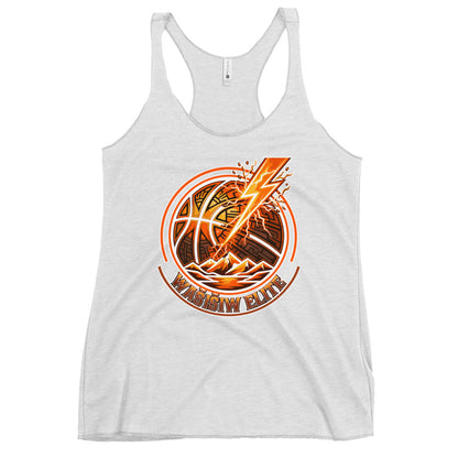 Performance | Thin Racerback Tank Top | Wašišiw Elite | Crest Logo
