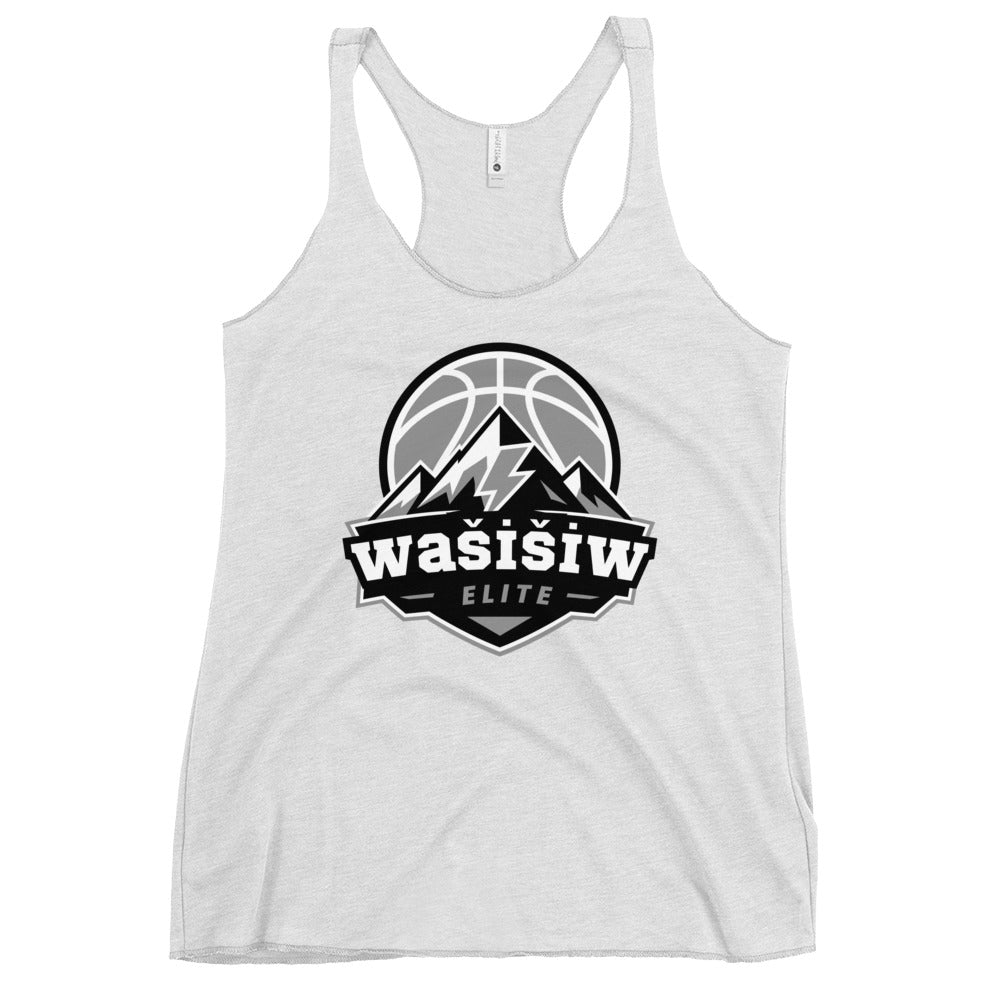 Performance | Thin Racerback Tank Top | Wašišiw Elite | Shield Logo