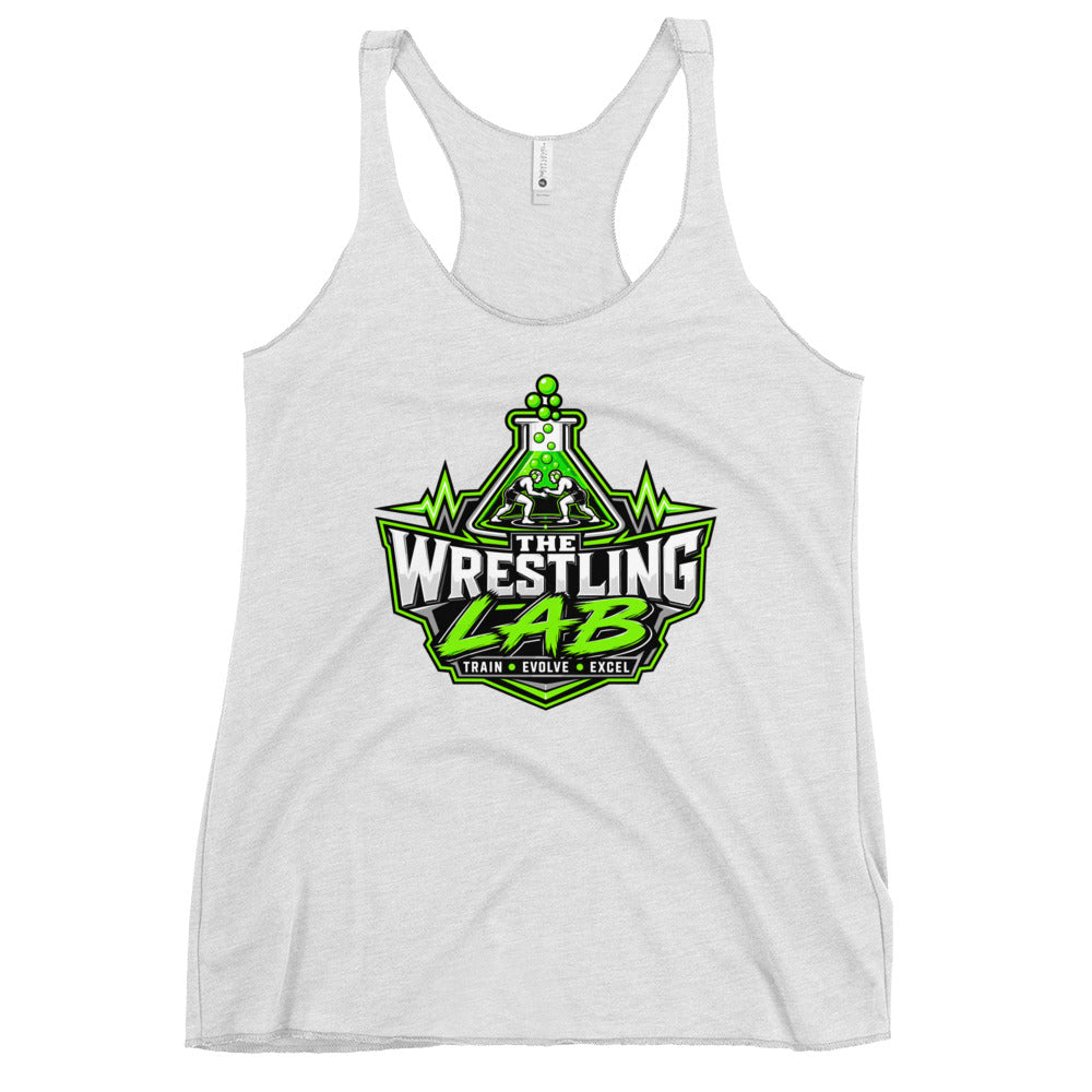 Performance | Thin Racerback Tank Top | The Wrestling Lab | Emblem Logo