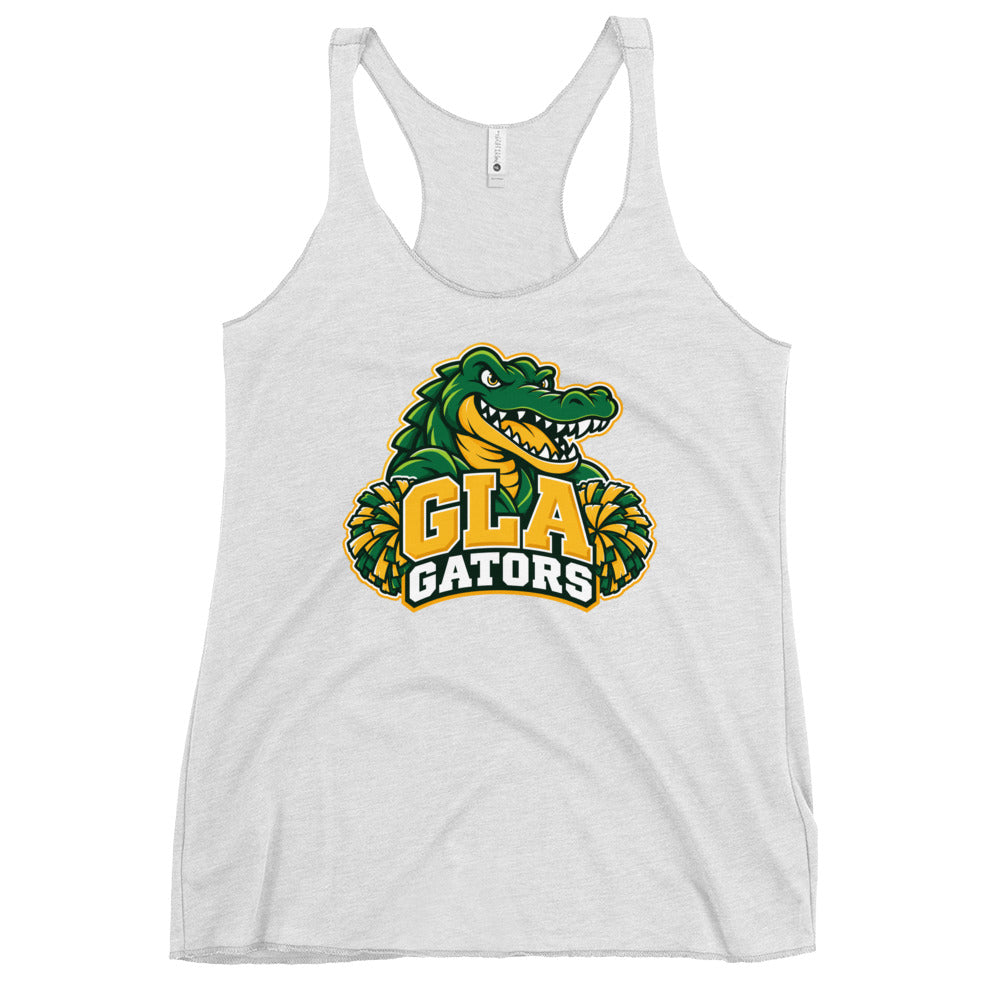 Performance | Thin Racerback Tank Top | GLA Gators Cheer Team | Apex Gators Elite Logo