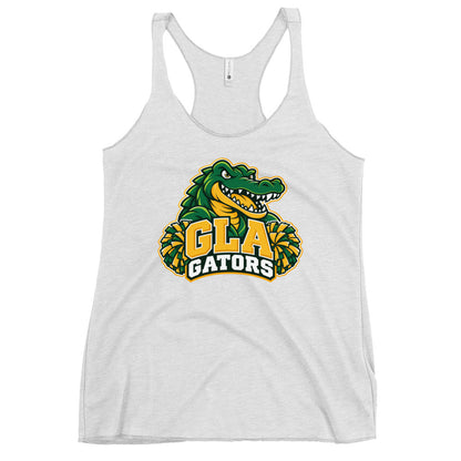 Performance | Thin Racerback Tank Top | GLA Gators Cheer Team | Apex Gators Elite Logo