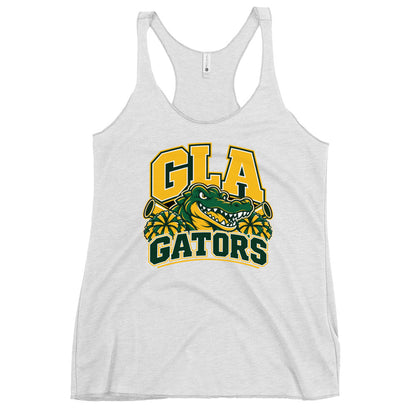 Performance | Thin Racerback Tank Top | GLA Gators Cheer Team | Emblem Logo