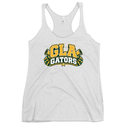 Performance | Thin Racerback Tank Top | GLA Gators Cheer Team | Crest Logo
