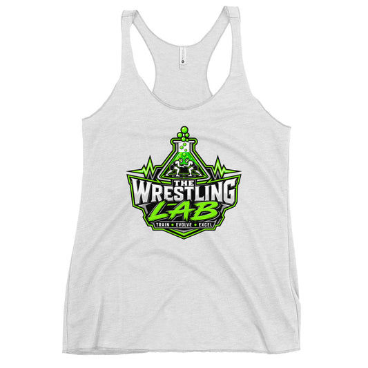 Performance | Thin Racerback Tank Top | The Wrestling Lab | Emblem Logo