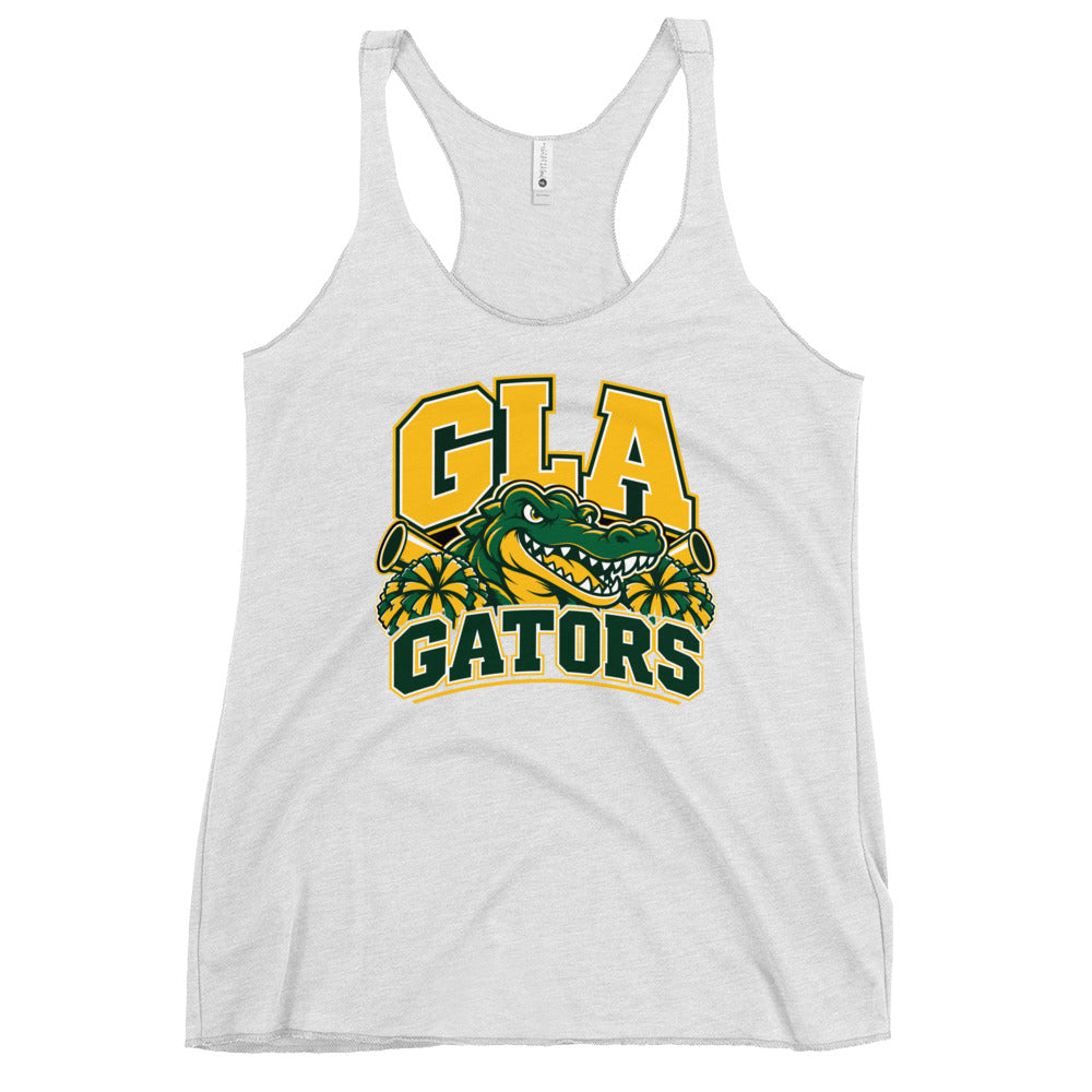 Performance | Thin Racerback Tank Top | GLA Gators Cheer Team | Emblem Logo