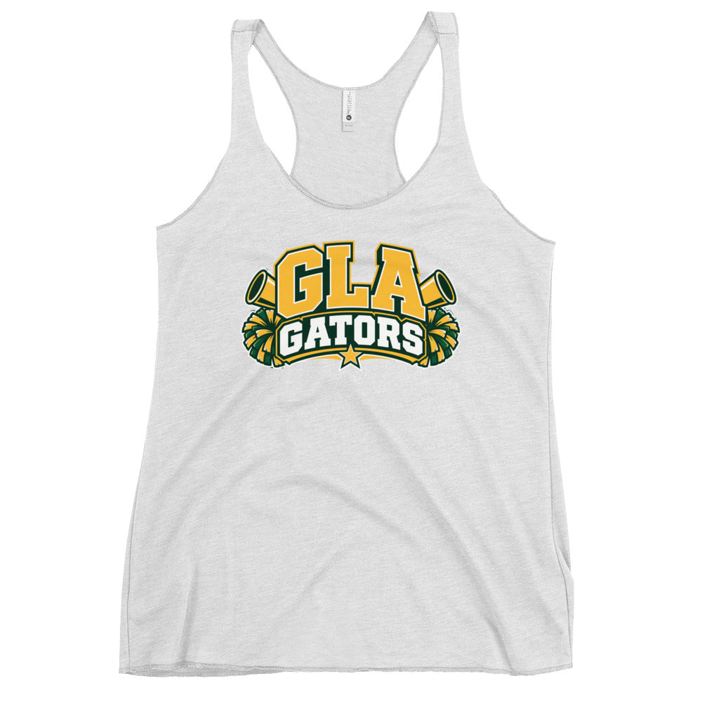 Performance | Thin Racerback Tank Top | GLA Gators Cheer Team | Crest Logo