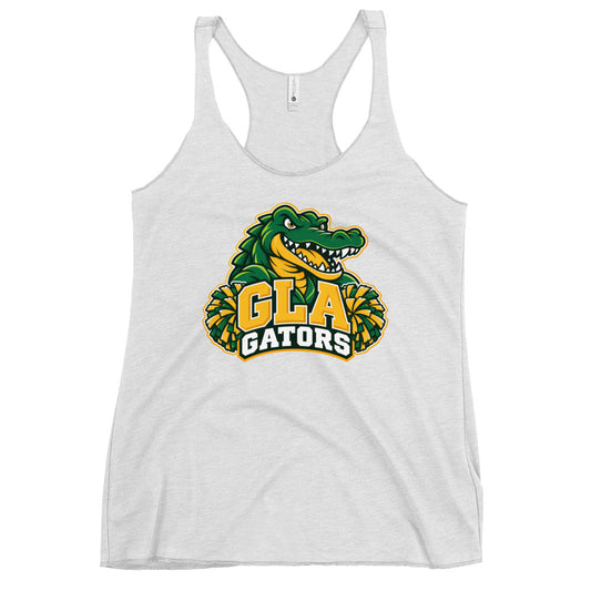 Performance | Thin Racerback Tank Top | GLA Gators Cheer Team | Apex Gators Elite Logo