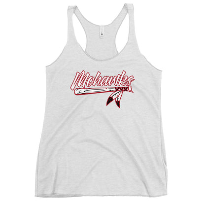 Performance | Thin Racerback Tank Top | Mohawks Baseball 8u | Emblem Logo