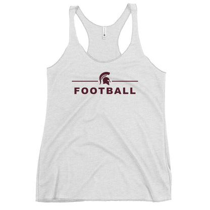 Performance | Thin Racerback Tank Top | Turpin Football | Modern Script Logo