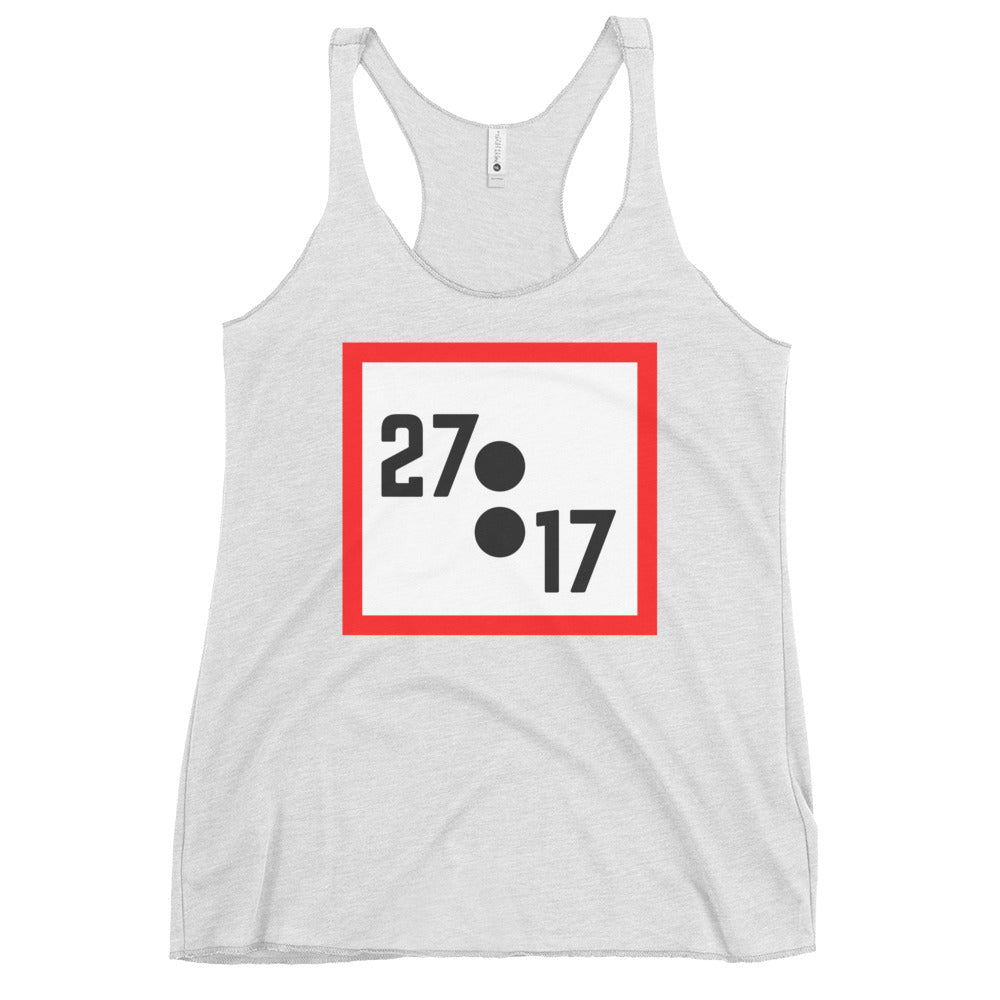 Performance | Thin Racerback Tank Top | 27:17 | Crest Logo