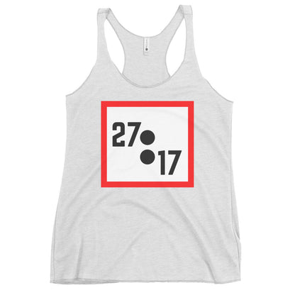 Performance | Thin Racerback Tank Top | 27:17 | Crest Logo