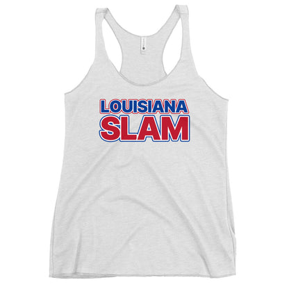 Performance | Thin Racerback Tank Top | Louisiana Slam Baseball | Lettermark  Alt Logo