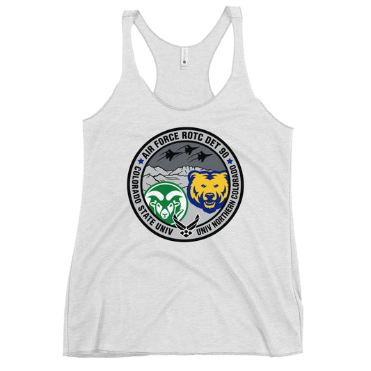 Performance | Thin Racerback Tank Top | Colorado State Detachment 90 | Badge Logo