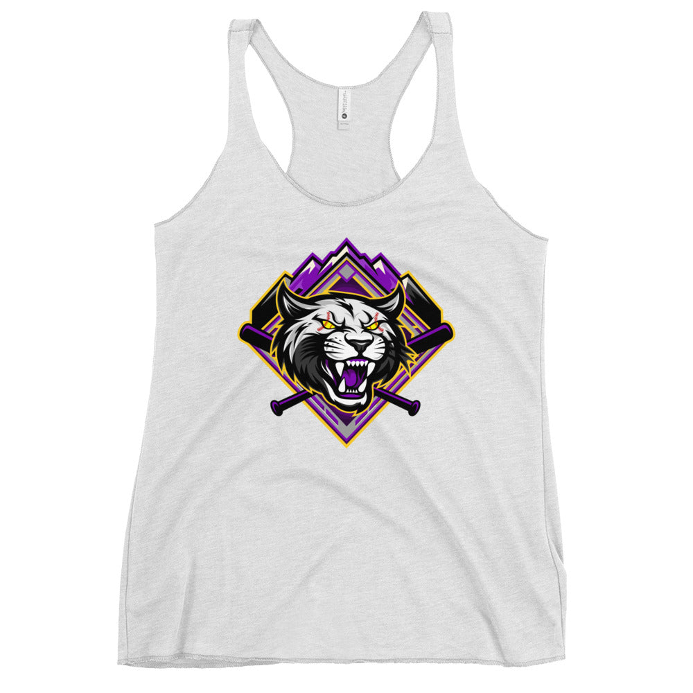 Performance | Thin Racerback Tank Top | Wildcats Softball | Crest Logo