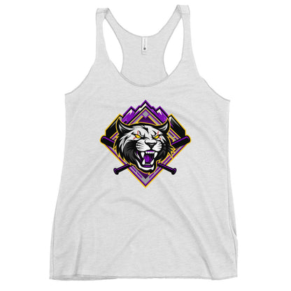 Performance | Thin Racerback Tank Top | Wildcats Softball | Crest Logo