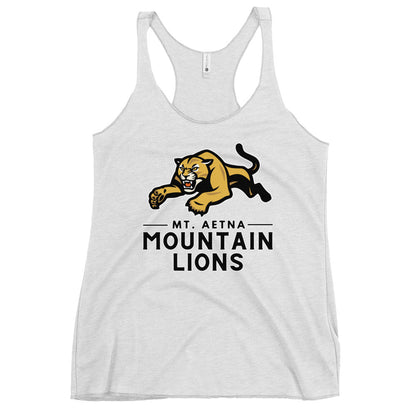 Performance | Thin Racerback Tank Top | Mt. Aetna Adventist School | Emblem Logo