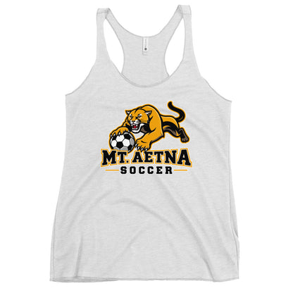 Performance | Thin Racerback Tank Top | Mt. Aetna Adventist School | Soccer Apex Logo