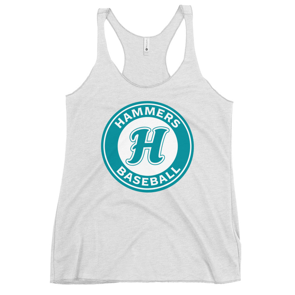 Performance | Thin Racerback Tank Top | Hammers Baseball (10U) | Badge Logo