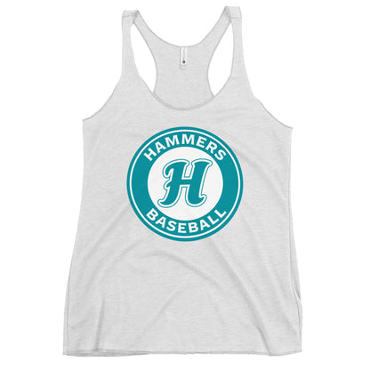 Performance | Thin Racerback Tank Top | Hammers Baseball (10U) | Badge Logo