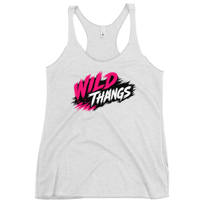 Performance | Thin Racerback Tank Top | Wild Thangs | Crest Logo