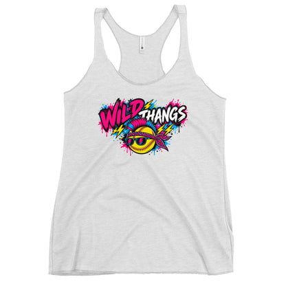 Performance | Thin Racerback Tank Top | Wild Thangs | Vanguard Logo