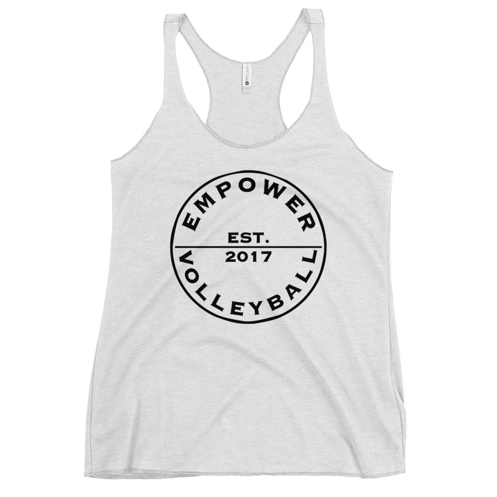 Performance | Thin Racerback Tank Top | Empower Volleyball Club | Valor Logo