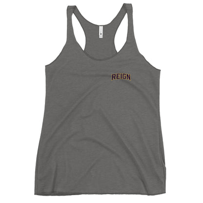 Performance | Thin Racerback Tank Top | REIGN 10U Softball | Vanguard Logo