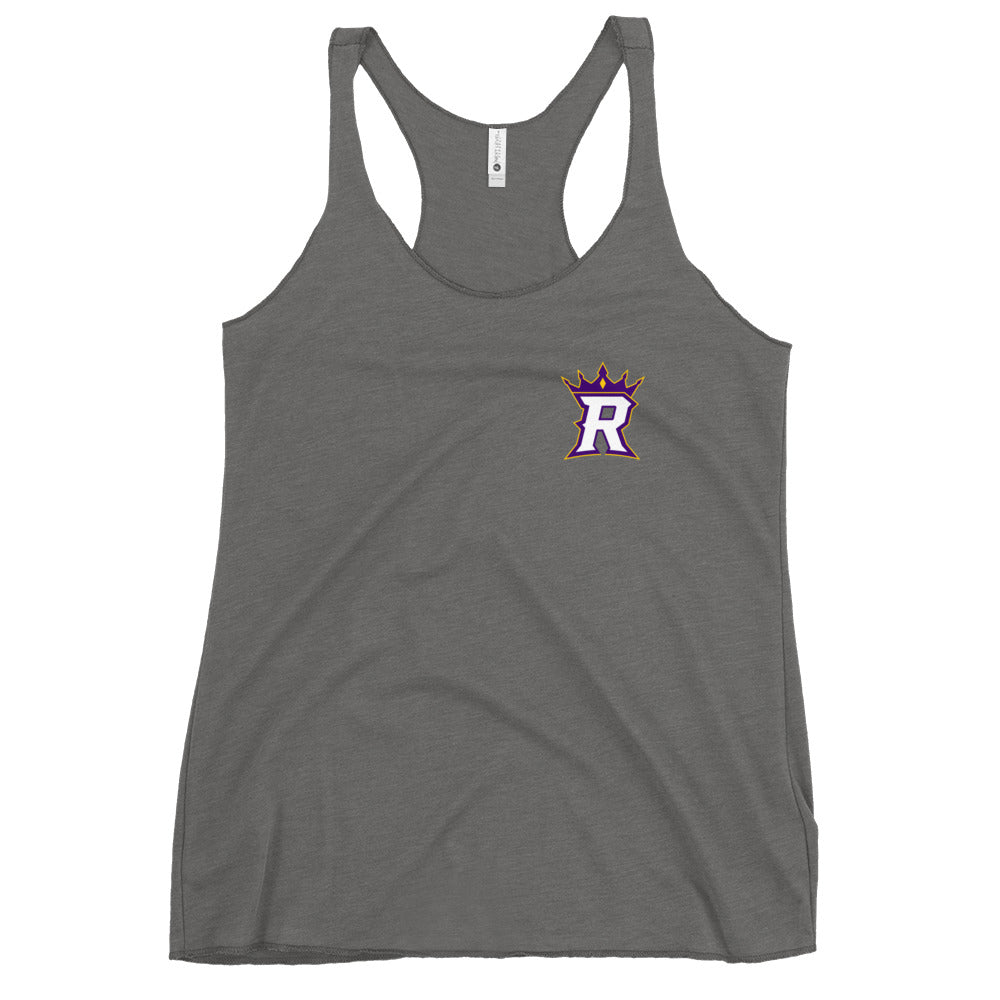 Performance | Thin Racerback Tank Top | REIGN 10U Softball | Emblem Logo