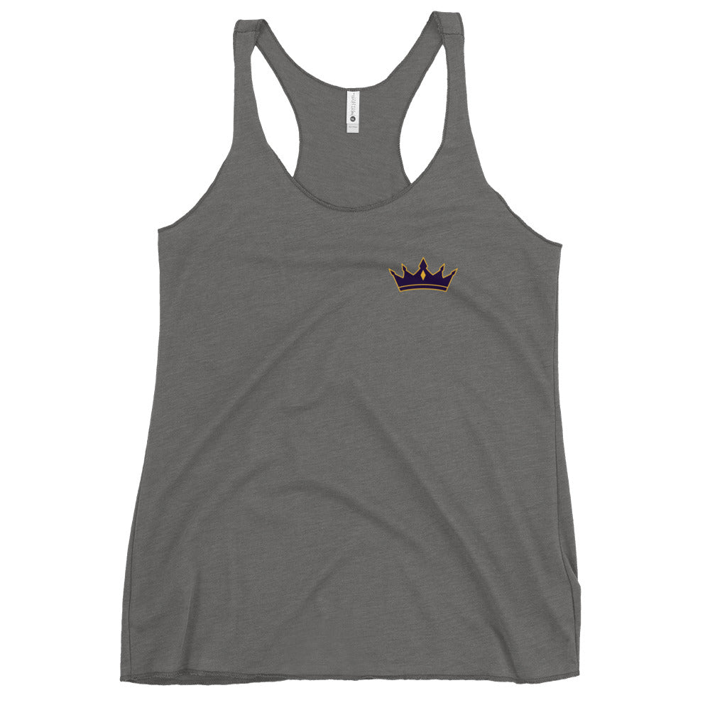 Performance | Thin Racerback Tank Top | REIGN 10U Softball | Crown Logo