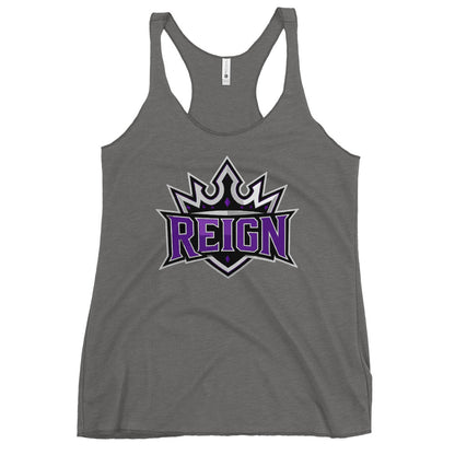 Performance | Thin Racerback Tank Top | REIGN 10U Softball | Emblem Logo