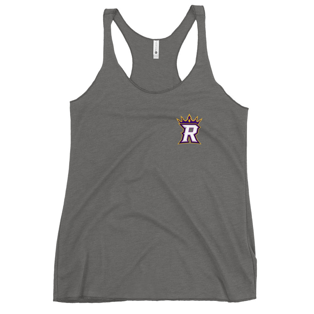 Performance | Thin Racerback Tank Top | REIGN 10U Softball | Royale Crest Logo