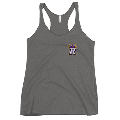 Performance | Thin Racerback Tank Top | REIGN 10U Softball | Royale Crest Logo
