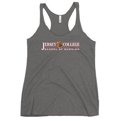 Performance | Thin Racerback Tank Top | Grand View University Nursing | Emblem Logo