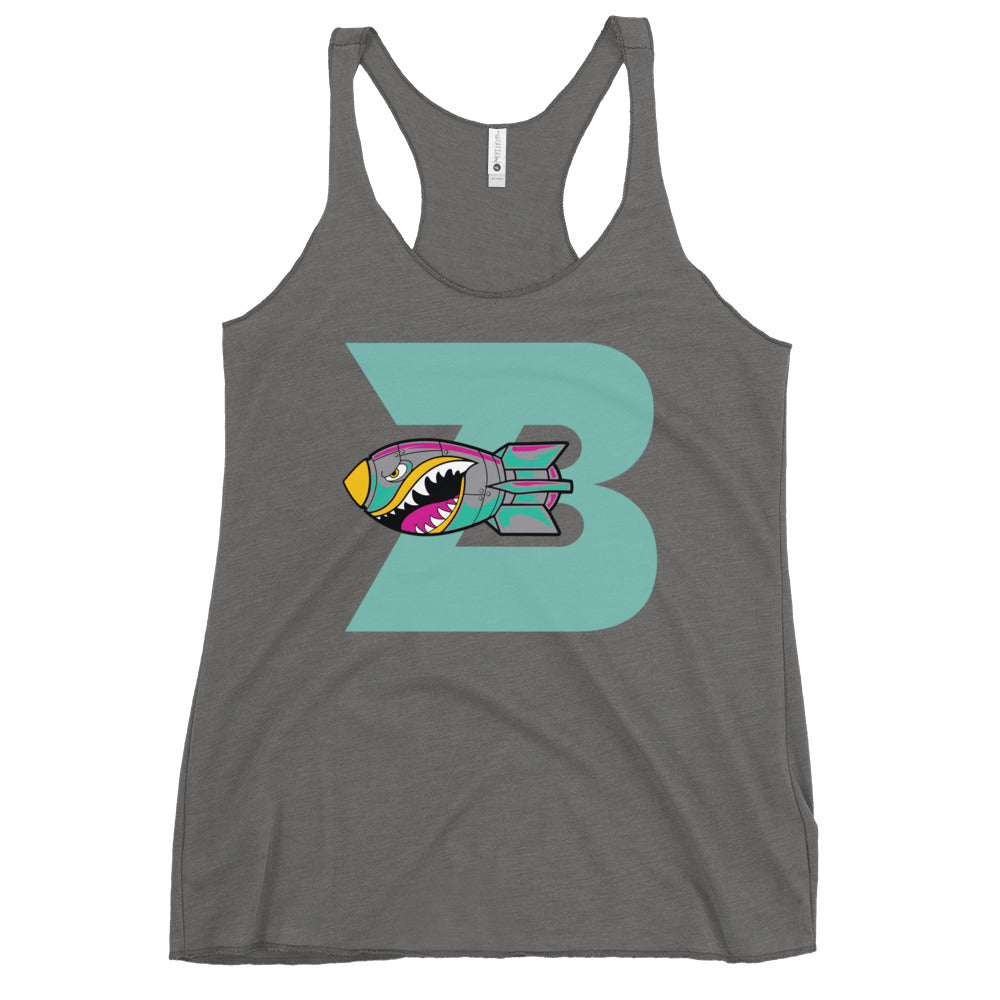 Performance | Thin Racerback Tank Top | Buffalo Bomb Squad 12u Softball | Valor Logo