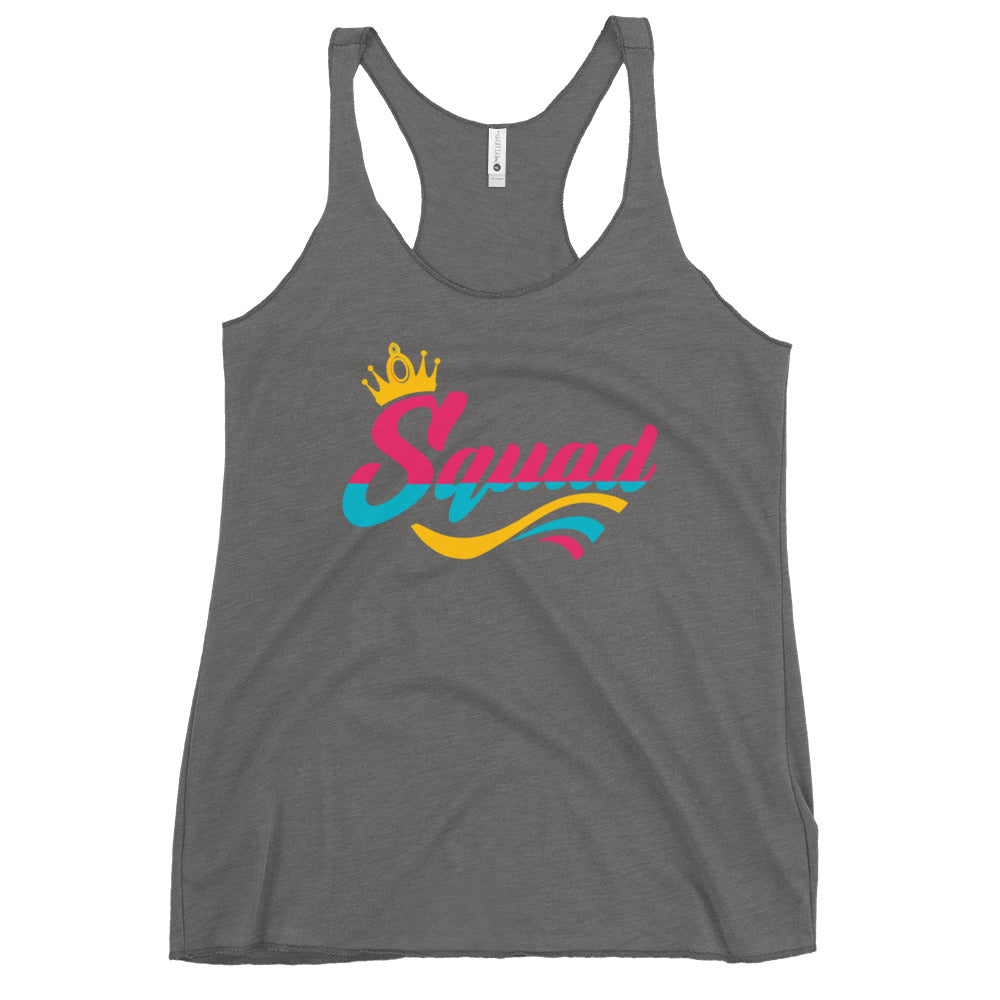 Performance | Thin Racerback Tank Top | Buffalo Bomb Squad 12u Softball | Vanguard Alt Logo