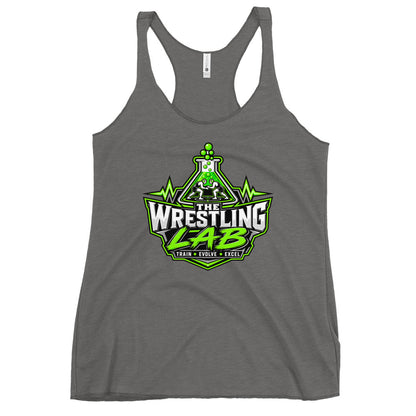Performance | Thin Racerback Tank Top | The Wrestling Lab | Emblem Logo