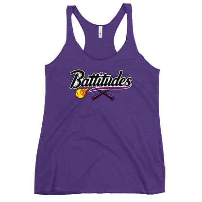 Performance | Thin Racerback Tank Top | Battitudes | Crest Logo