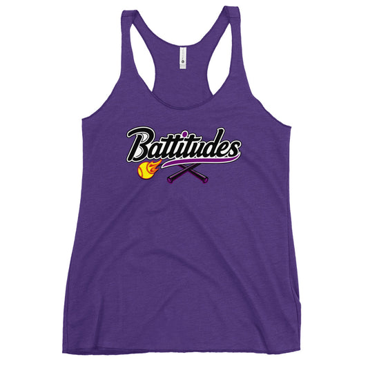 Performance | Thin Racerback Tank Top | Battitudes | Crest Logo